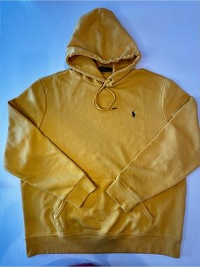 Polo by Ralph Lauren Yellow Hooded Sweatshirt